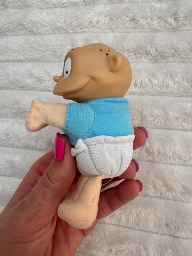 Burger King 1998 Rugrats Tommy Pickles Hugging clip on Plush approx. 4" Used Please see photos