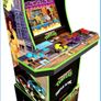 Arcade1Up Teenage Mutant Ninja Turtles 4 Player Arcade + Riser & Stool Image 7