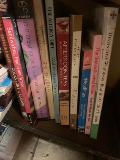 Large selection of COOK BOOKS view and select throughout all the photos