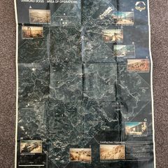 Konami Metal Gear Solid V The Phantom Pain Map Poster