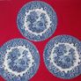3 Vintage English Ironstone Tableware (Farm Scene) Image 4