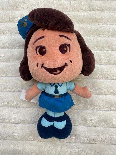 Disney Officer Giggle McDimples Plush approx. 8 Toy Story 4 Used Please see photos