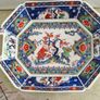 Japanese Antique Octagonal Dish, Amari Fukagawa, Stamped, Excellent Condition . Image 8