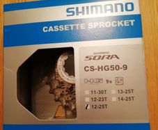 Shimano 9-speed cassette