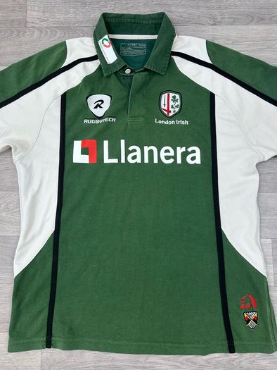 Vintage 2007 Kooga London Irish Rugby Jersey Shirt Mens Large