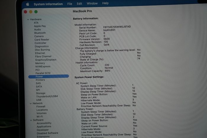 MacBook Pro 16" 2021 M1 Pro | 16GB | 512GB