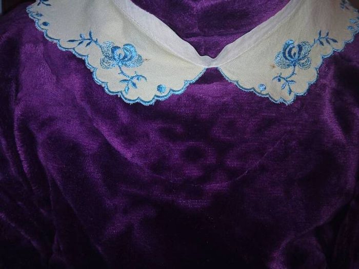 vintage embroidered linen collars