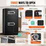 Double Doors 5.5 cu.ft Safe Box with Key Lock & Password, Safe Lock Box with Fireproof Bag, Key Rack, LED Light, 2 Height Adjustable and Removable Image 2