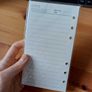 Moterm Rings Planner, Pebbled Grey Leather Image 5