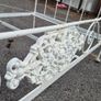 19th Century Cast Iron day bed Image 3