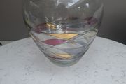Large Vintage Clarenbridge Glass Vase