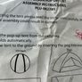 pop up tent 2/3 Image 2