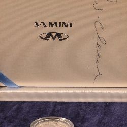 Nelson Mandela R5 Coin 2000  SA Mint Gala Edition  Signed by F.W. de Klerk