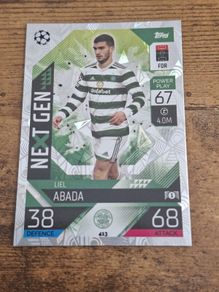 Topps Match Attax, Champions League 2022-23, Card 413, Liel Abada, Celtic FC - free standard postage