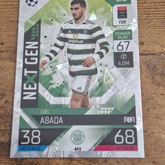 Topps Match Attax, Champions League 2022-23, Card 413, Liel Abada, Celtic FC - free standard postage