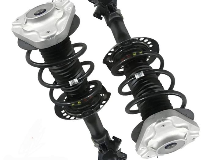 2x Front Shock Absorber Struts w/o ADS Fit Mercedes W218 W212 E350 E400 E63 AMG
