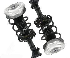 2x Front Shock Absorber Struts w/o ADS Fit Mercedes W218 W212 E350 E400 E63 AMG