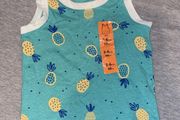 Baby Pineapple tank top 3-6