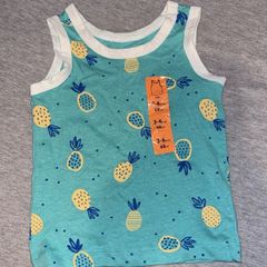Baby Pineapple tank top 3-6