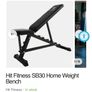 Hit fitness adjustable bench Image 2