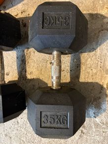 Hex Dumbbells 35kg x 3