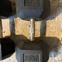 Hex Dumbbells 35kg x 3
