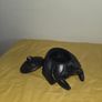Vintage hand carved wooden Turtle trinket box Image 3