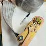 10 ton x 10 metre ratchet strap. 4" wide heavy strap. Image 2