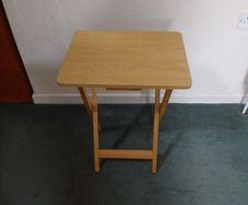 wooden table