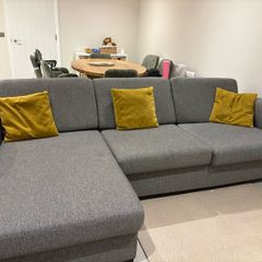 DFS Layla 3 Seater L-shaped sofa