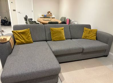 DFS Layla 3 Seater L-shaped sofa