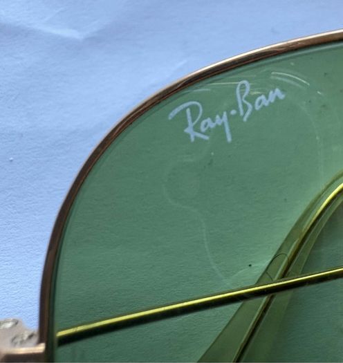 RAY-BAN Genuine B&L Bausch & Lomb Vintage Sunglasses Aviator pilot glasses c1960