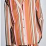 Fab Zara Cotton Vertical Striped Pyjama Style Co Ord Shirt and Trousers  New with Tags RRP 100 Euro Both size XL UK 14 Image 5