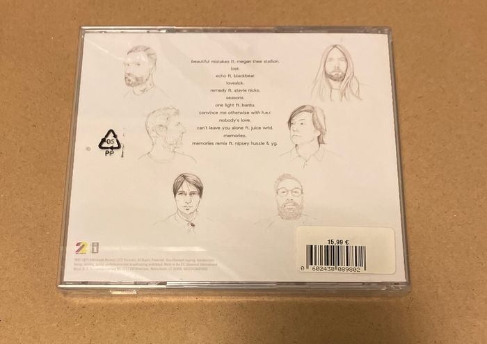 Maroon 5  -  Jordi    CD
