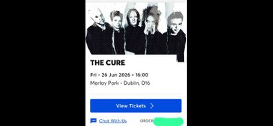 2 Cure Tickets