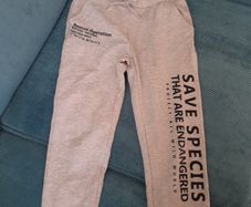 Grey joggers boys size 7-8 years