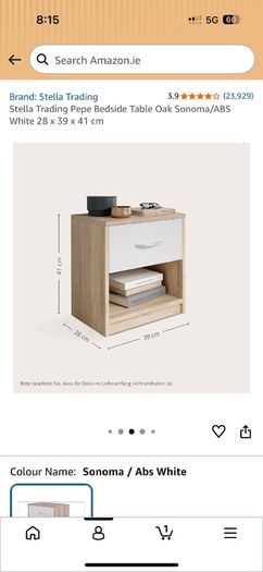 bedside table