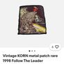 New Korn and Pantera Vintage Patch Image 2