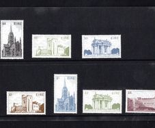 1982-90 Ireland Third (Sixth per Hibernian) Definitive Series Irish Architecture High Values Presentation Pack includes stamps Mint Never Hinged (MNH)