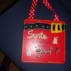 Christmas Plaque for Sale
