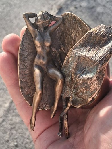 Eve And The Apple Signed Bronze