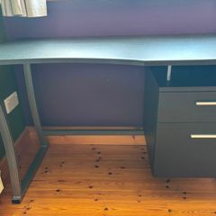 Black Office/Study Desk
