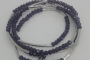 Chrysalis Nomad Purple Stretch Bracelet Or Can Be Worn As A Necklace CAN POST