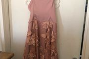 Silk Ohello floral woman's dress