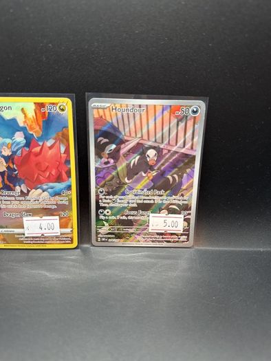 Druddigon Tg09/Tg30 | Houndour 204/197 Pokemon Cards