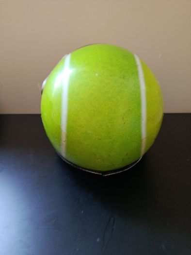 Shamrock Helmet - Tennis Ball Design - Size M
