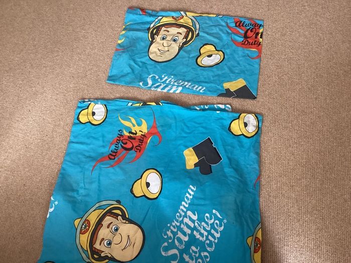 fireman Sam duvet cover