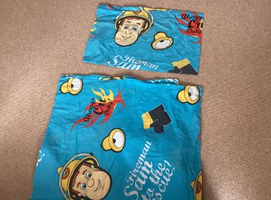 fireman Sam duvet cover