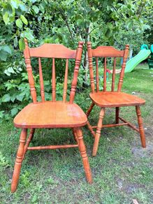 Pine chairs