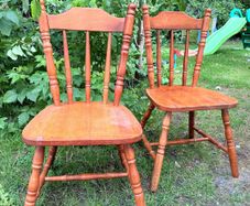 Pine chairs